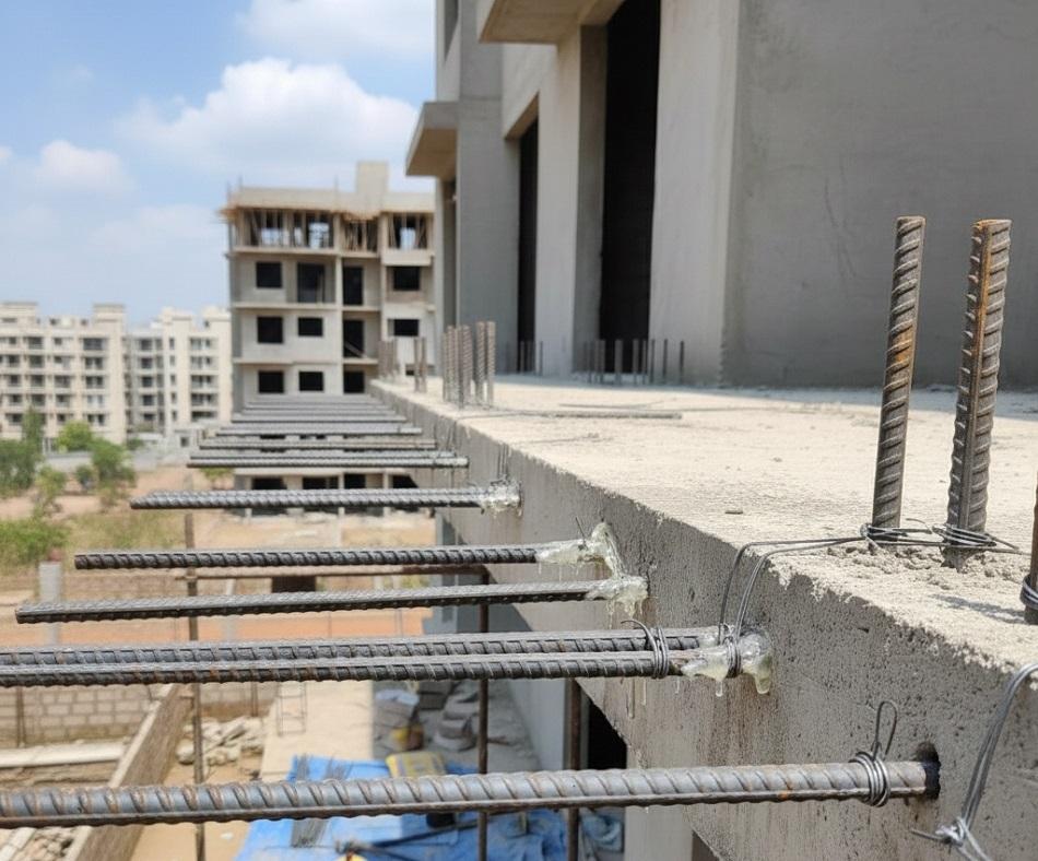 Drilling Rebar fixing